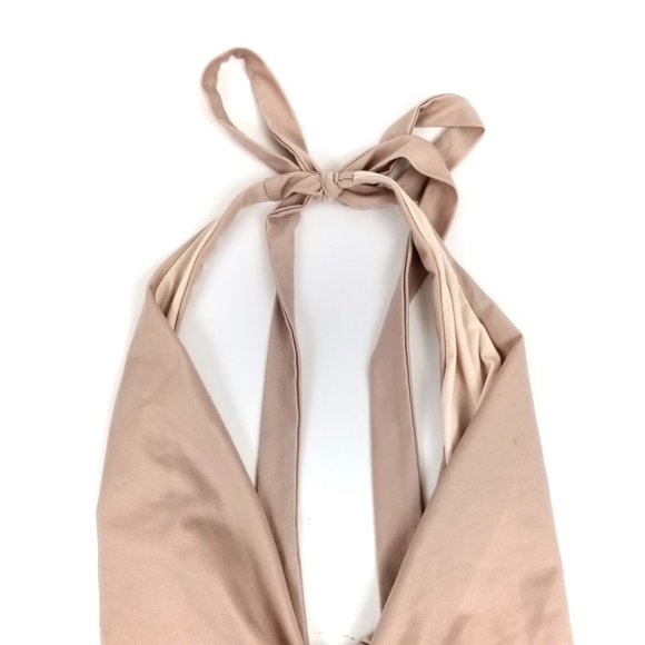 HAH | In A Ruch Monokini One Piece Swimsuit Beige - Picture 6 of 12